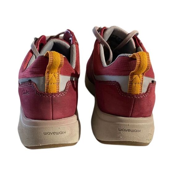 Clarks Wavewalk Shoes. Size 8 1/2. Burgundy. GUC - Picture 4 of 10